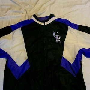 Colorado Rockies Starter Windbreaker